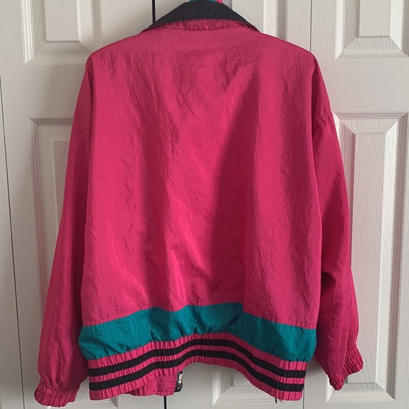 Vintage 80s style windbreaker / collared jacket size XL - Picture 7 of 8